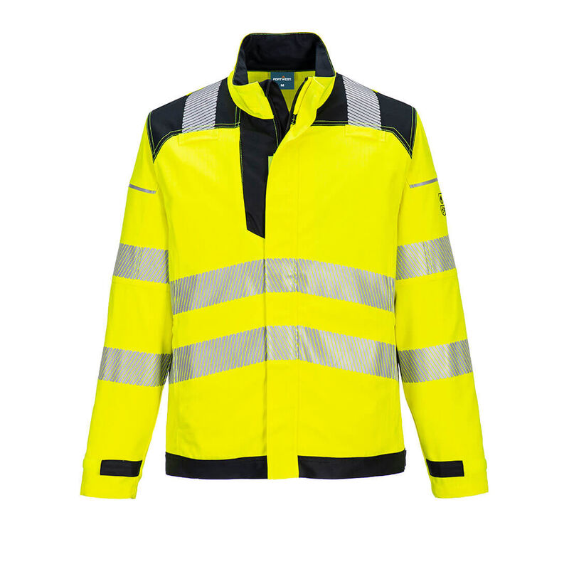 Tuotekategoria: Portwest liekinkestävä Hi-Vis työtakki FR714