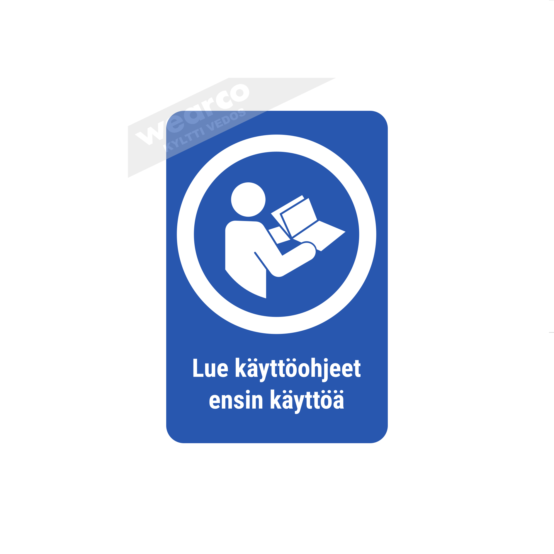 Tuotekuva 1: Lue käyttöohje ennen käyttöä