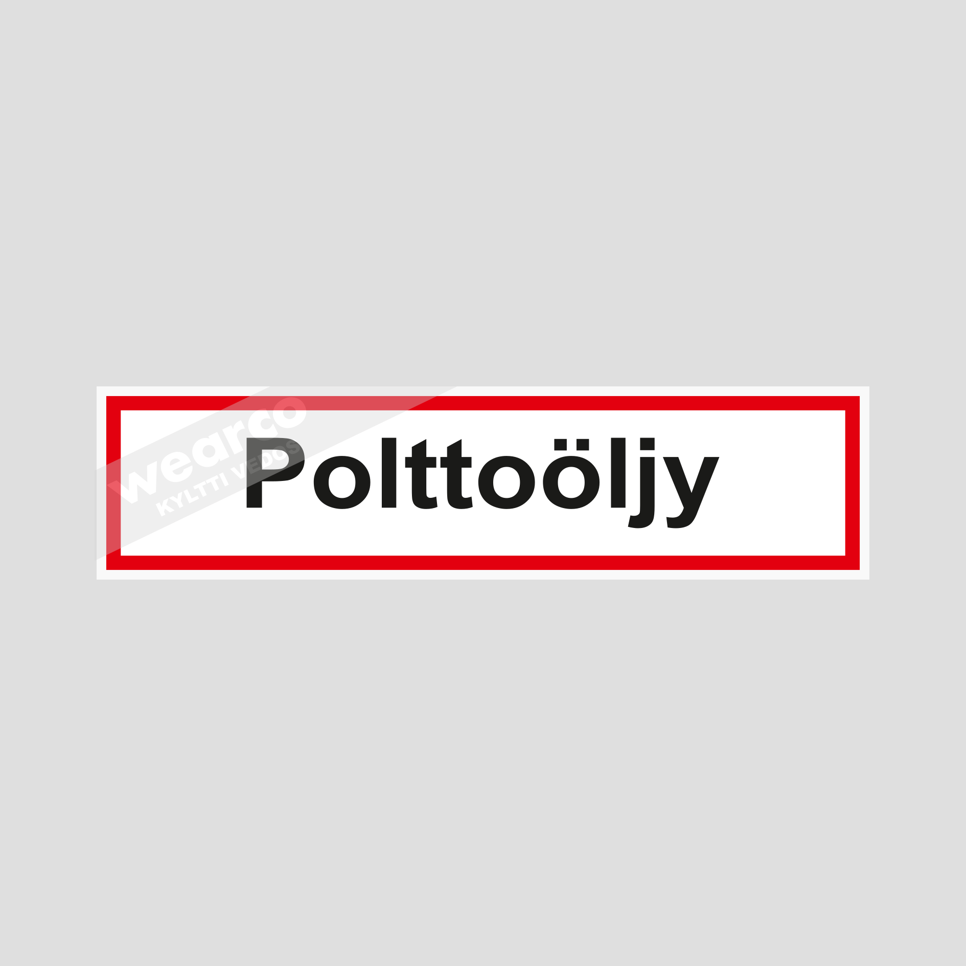 Tuotekuva 1: Polttoöljy