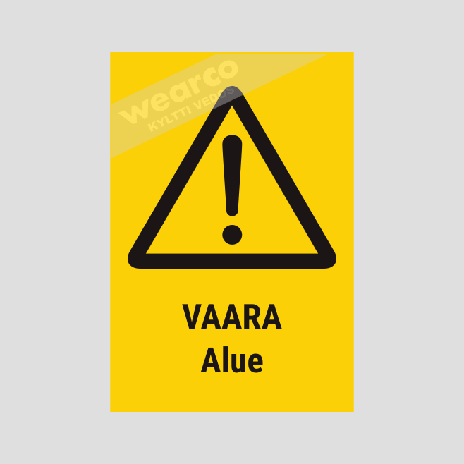 Tuotekuva 1: Vaara alue